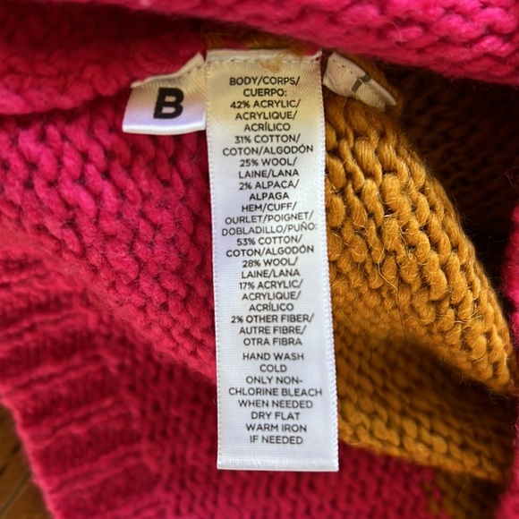 Loft Medium Petite striped sweater - Picture 3 of 3